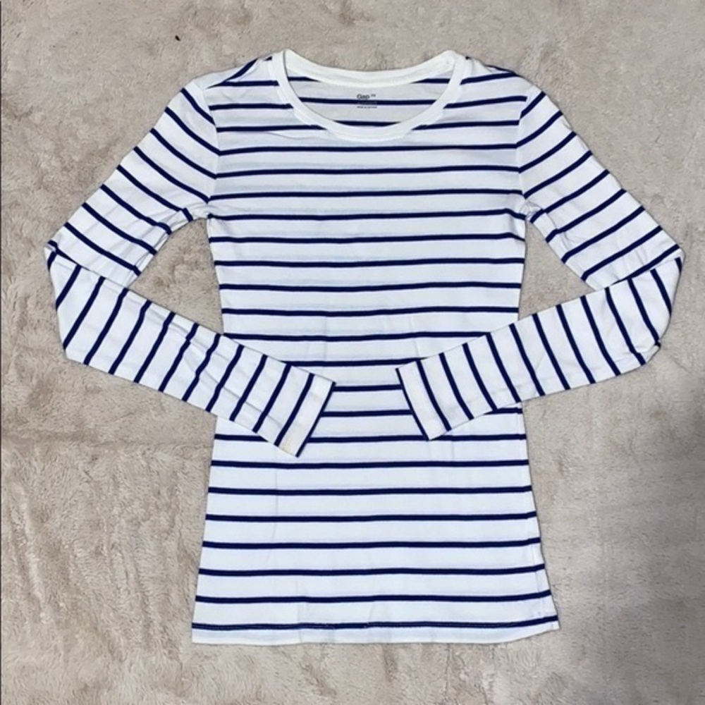 Gap stripe long sleave women's size xs